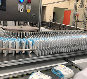Diaper manufacturing